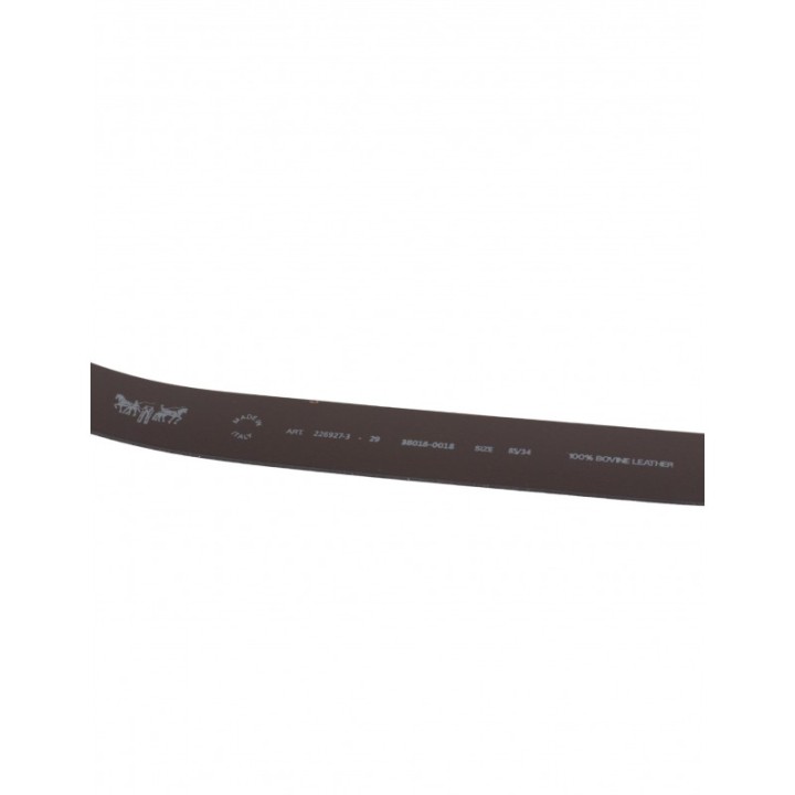 LEVIS Cinturon Piel Marron Hombre