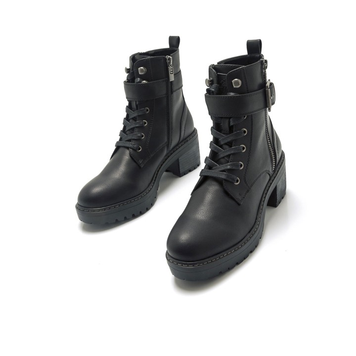 MUSTANG Botines Cordones Tacon Track