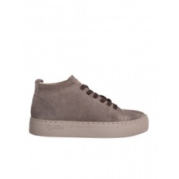 NATURAL WORLD Botines Cordones Casual Plataforma Grises