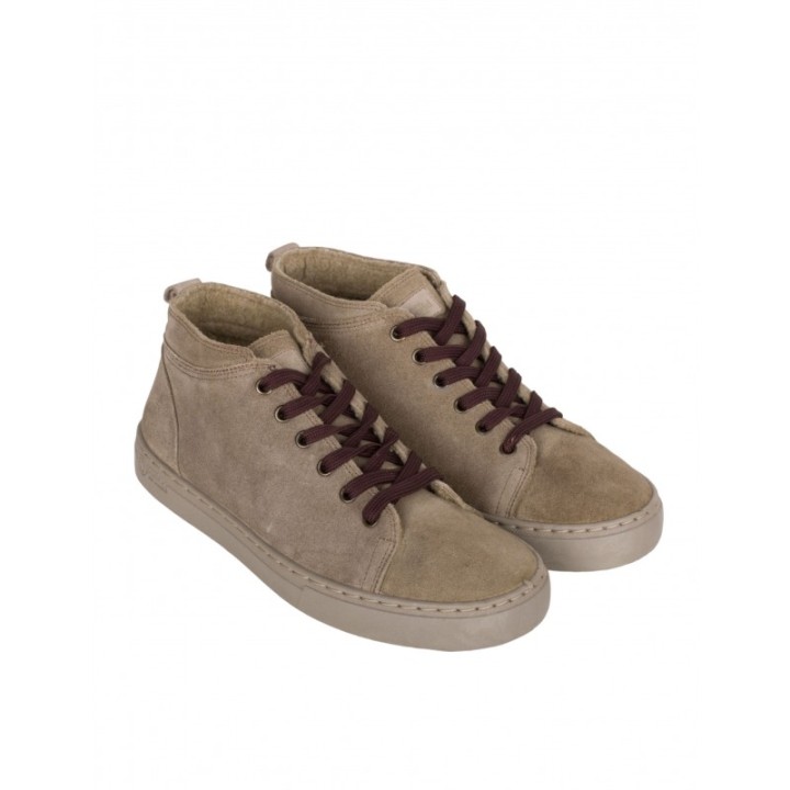 NATURAL WORLD Botines Casual Forrados Beige