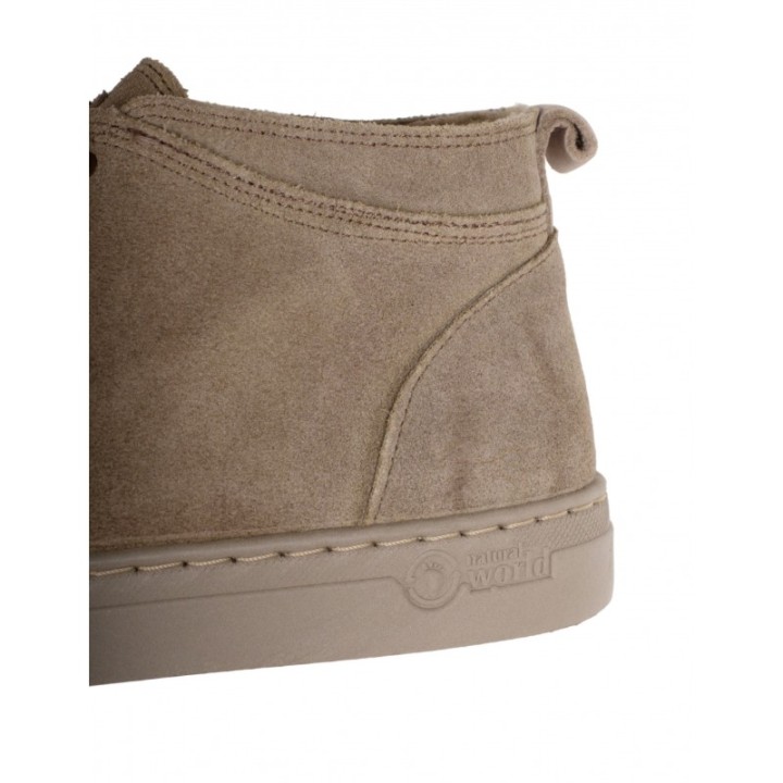 NATURAL WORLD Botines Casual Forrados Beige