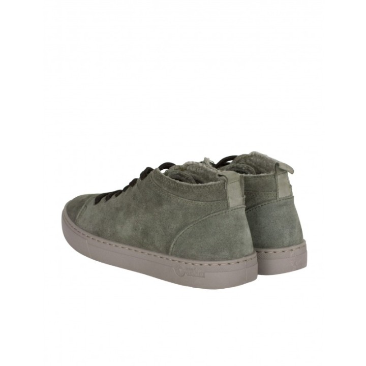 NATURAL WORLD Botines Casual Forrados Verdes