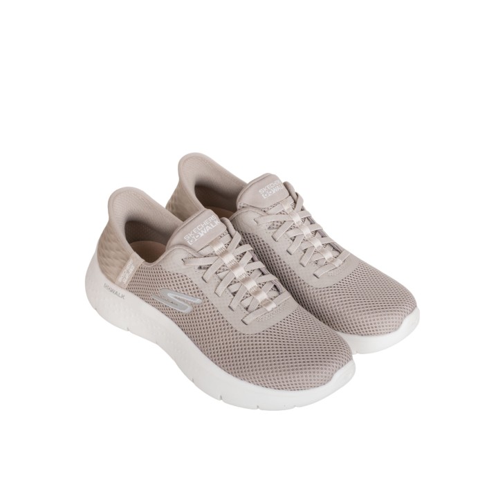 SKECHERS Slip Ins Go Walk Flex Taupe