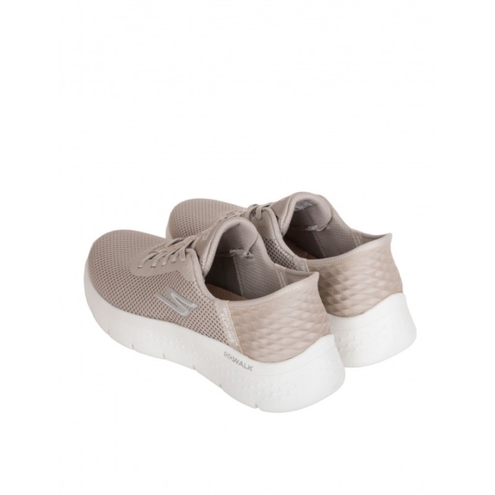 SKECHERS Slip Ins Go Walk Flex Taupe