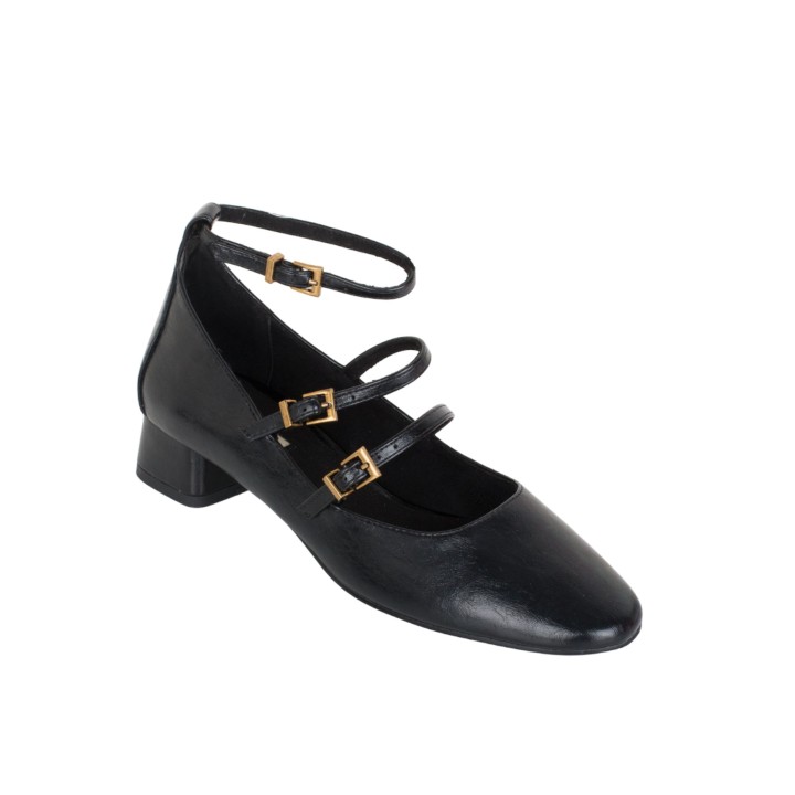 Bailarinas Hebillas Negras