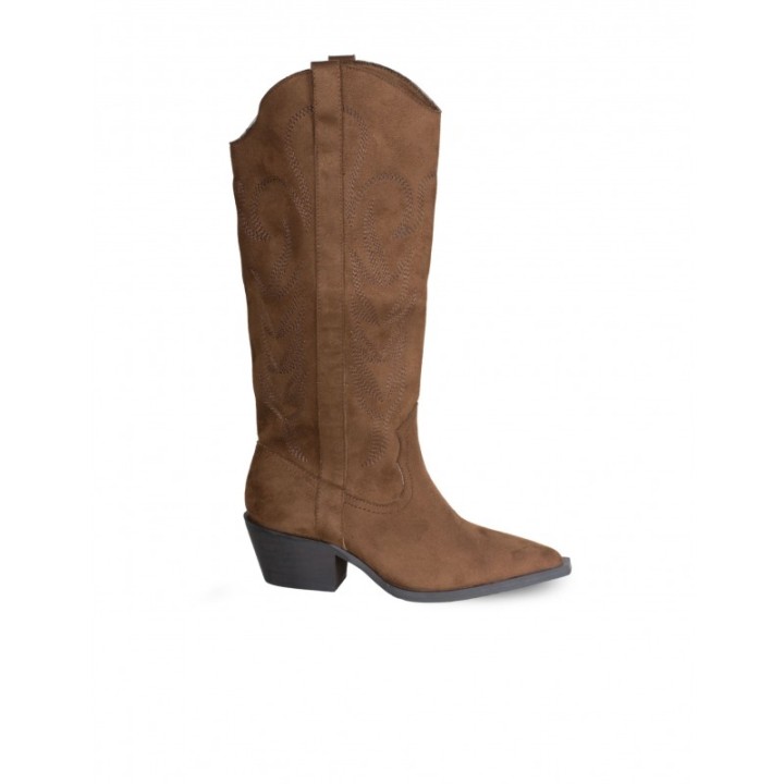 Botas Camperas Cana Alta Marrones