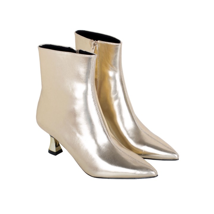 Botines Fiesta Dorados