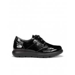 FLUCHOS Zapatos Casual Charol Negros