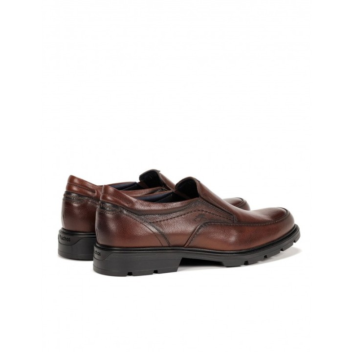 Zapatos Copete Piel Marrones FLUCHOS