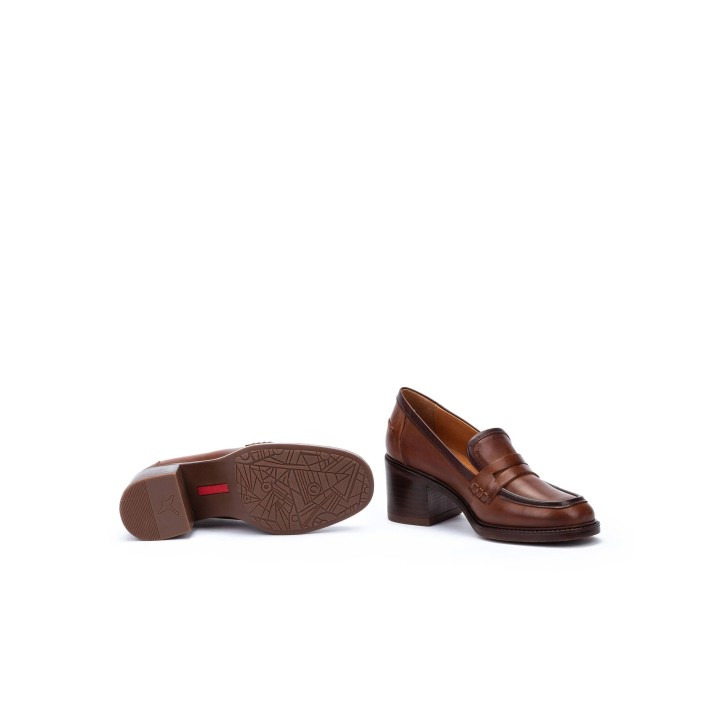 PIKOLINOS Mocasines Tacon Cuero