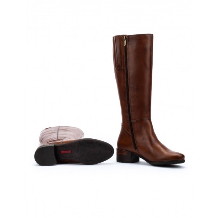Botas Altas Piel Cuero PIKOLINOS