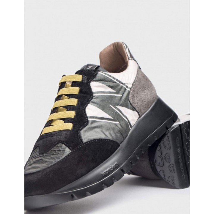 WONDERS Zapatillas Casual Negras