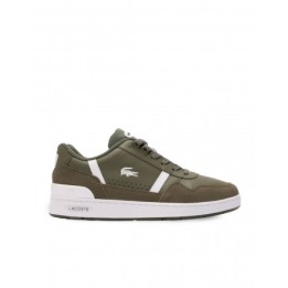 LACOSTE Zapatillas Urbanas Piel T Clip Verdes