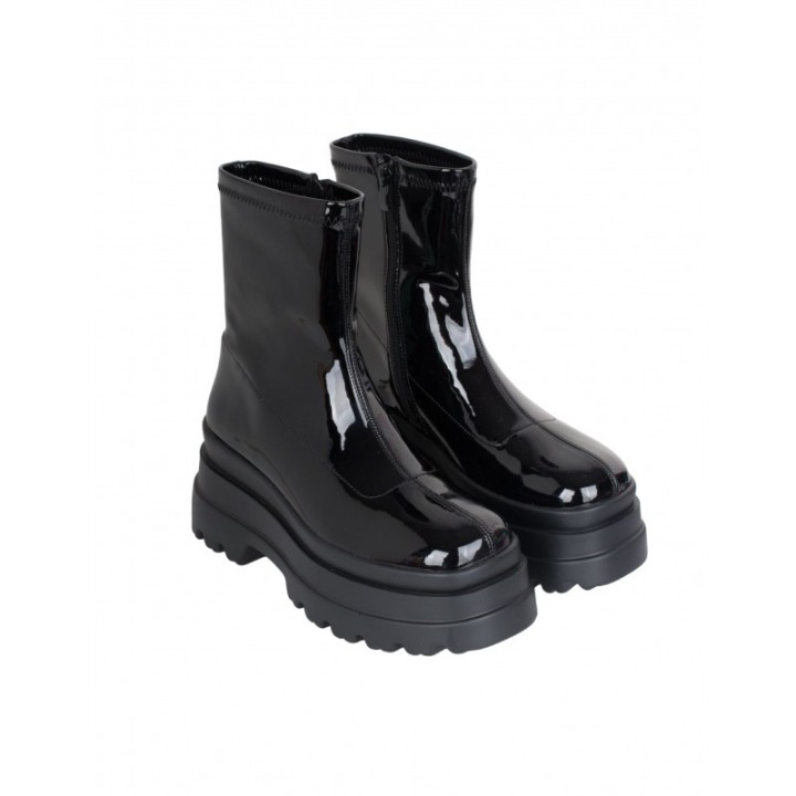 Botines Charol Maxi Plataforma