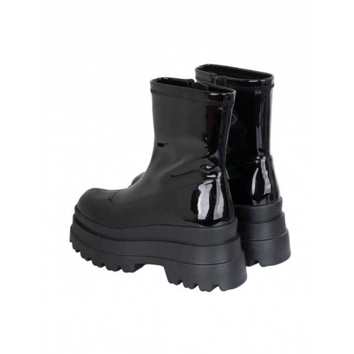 Botines Charol Maxi Plataforma