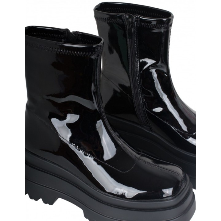 Botines Charol Maxi Plataforma