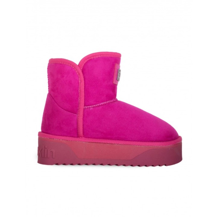 Botas Pelo Plataforma Fucsia D FRANKLIN