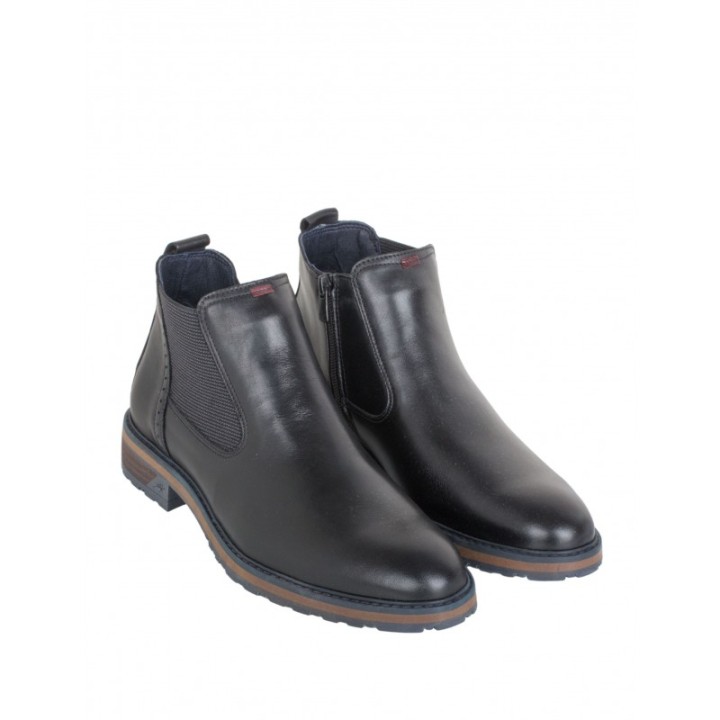 Botines Chelsea Piel Negros FLUCHOS