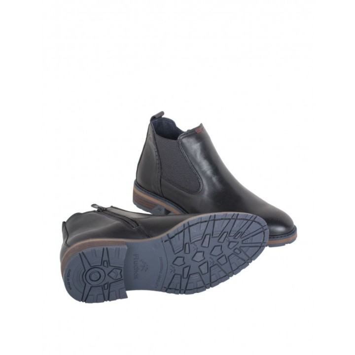 Botines Chelsea Piel Negros FLUCHOS