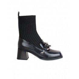 Botines Calcetin Mocasin Cadena