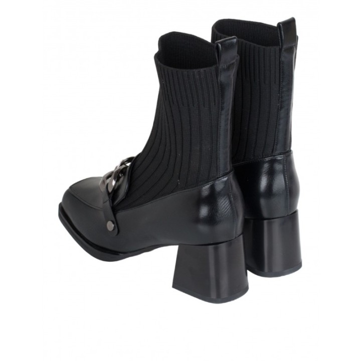 Botines Calcetin Mocasin Cadena