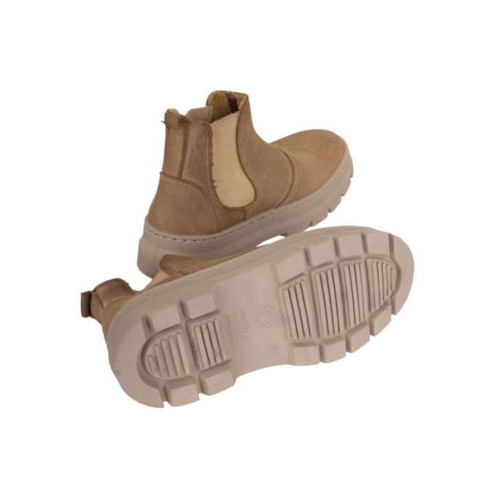 Botines Chelsea Camel NATURAL WORLD
