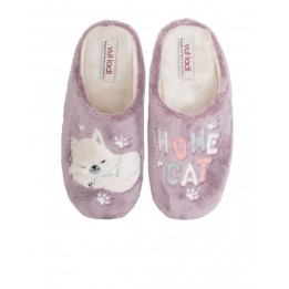 Zapatillas Casa Gato Lila VULLADI