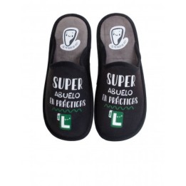 Zapatillas Casa Frase Abuelo en Practicas SE ME RiEN LOS PIES