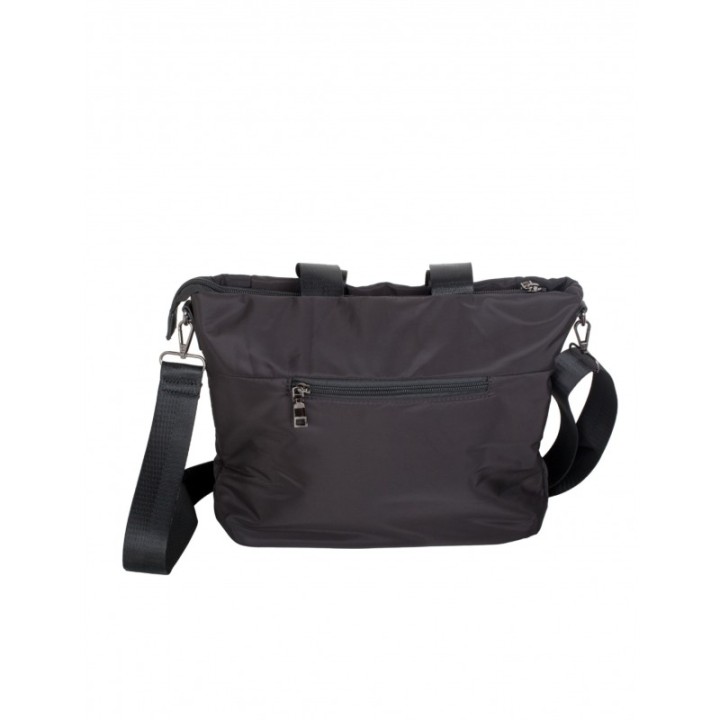 Bolso Shopper Nylon Negro