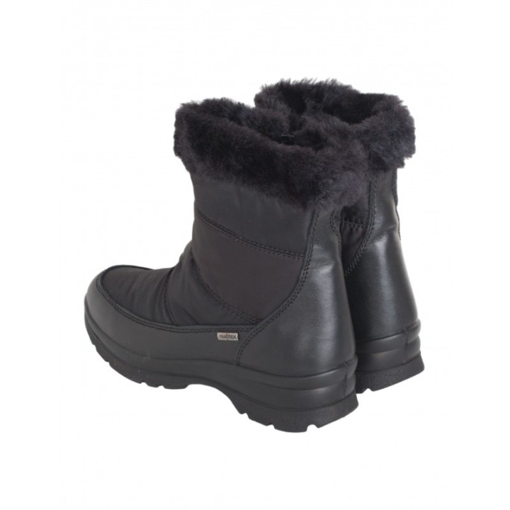 Botas Pelo Impermeables Acolchadas Negras IMAC