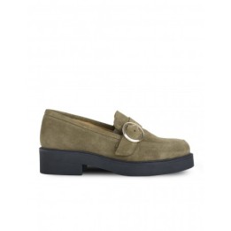 Mocasines Casual Piel Hebilla Cuero PERA LIMONERA