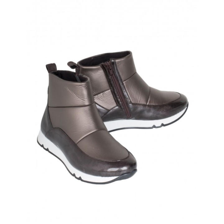 Botines Deportivos Velcro Marrones DOCTOR CUTILLAS