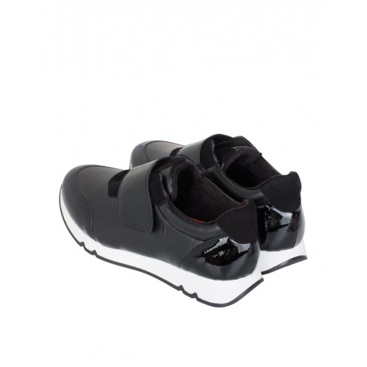 Zapatos Deportivos Velcro Negros DOCTOR CUTILLAS