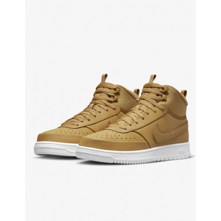 Zapatillas NIKE Court Vision Mid Winter Mostaza