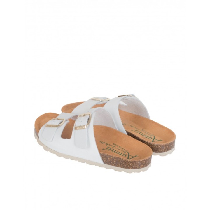 Sandalias Bio Hebillas Blancas AUTENTI