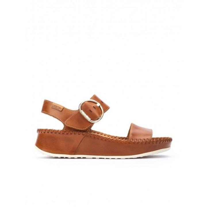 Sandalias Velcro Plataforma PIKOLINOS Cuero