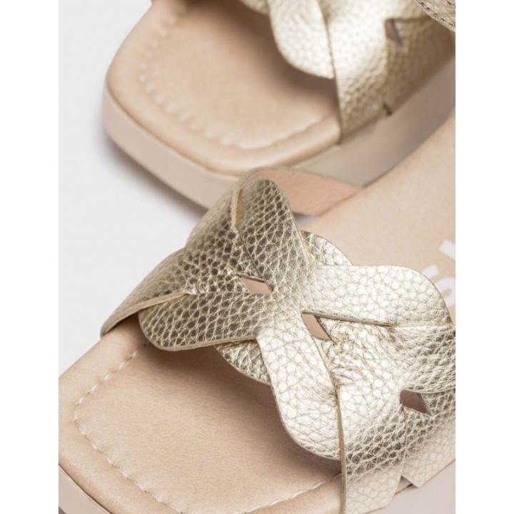 Sandalias Metalizadas Plataforma WONDERS