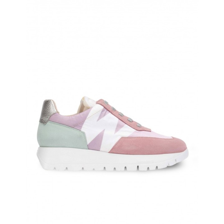 Zapatillas Plataforma Ante Rosa WONDERS