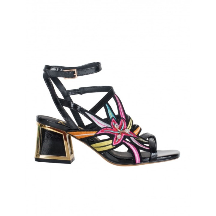 Sandalias Fiesta Bordados Flor