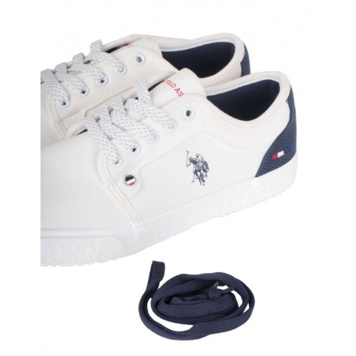 Zapatillas Blancas Tela US POLO ASSN
