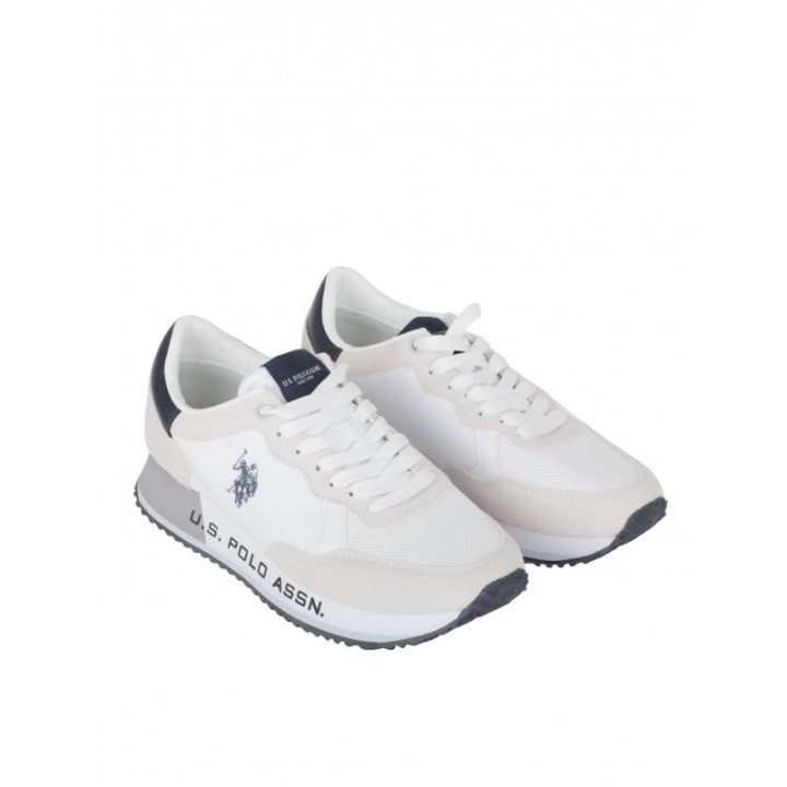 Zapatillas Casual Hombre Blancas US POLO ASSN