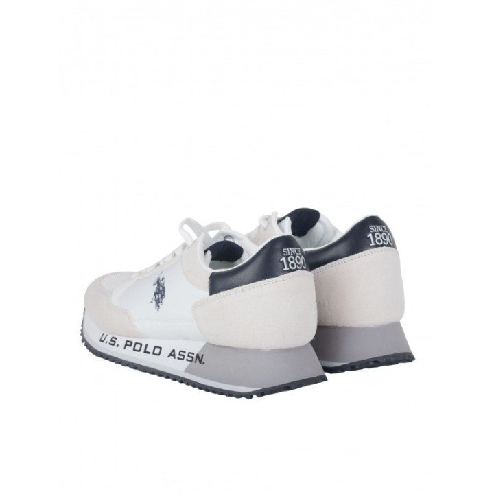 Zapatillas Casual Hombre Blancas US POLO ASSN