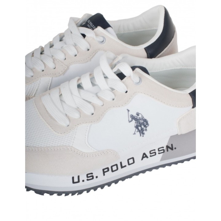 Zapatillas Casual Hombre Blancas US POLO ASSN