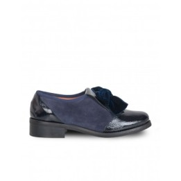 Zapatos Planos Charol Azules SALONISSIMOS