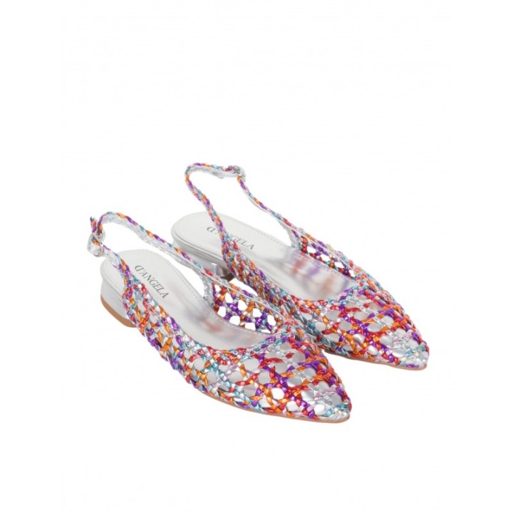 Bailarinas Trenzadas Metalizadas Colores