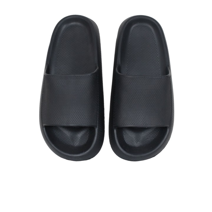 Chanclas Pala Plataforma Negras