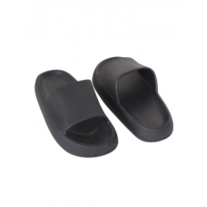 Chanclas Pala Plataforma Negras