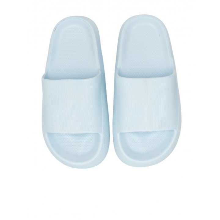 Chanclas Pala Plataforma Azules