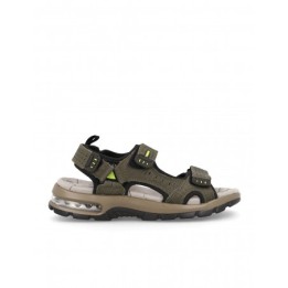 Sandalias Trekking Piel Verdes Hombre PAREDES