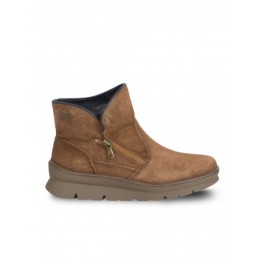 Botines Impermeables Marrones Cremallera